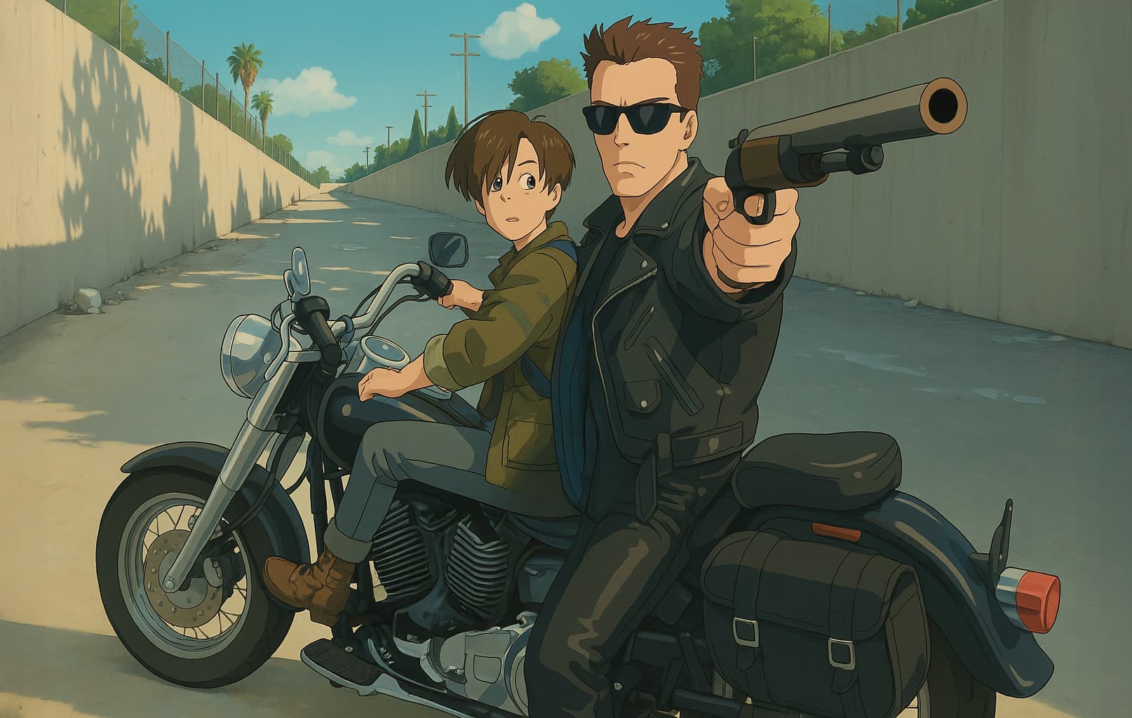 吉卜力风格照片