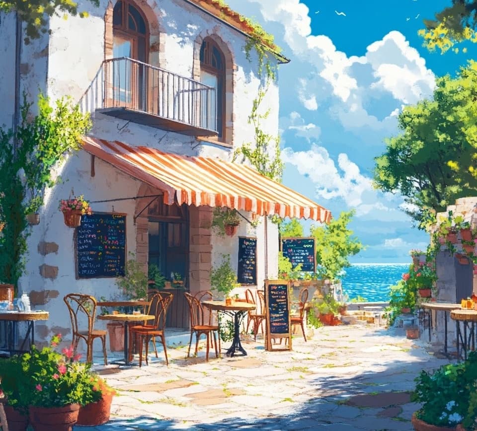 Cafe Scene